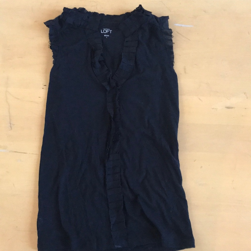 Cute ruffle detail shirt